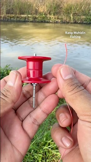 Fishing Knot Guide: How to Tie Line to Reel Spool Quickly and Securely👍👍 #fishing #tutorial