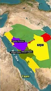 Why Saudi Arabia is actually empty #maps #geography