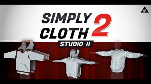 Blender插件 Simply Cloth Studio 2.0发布