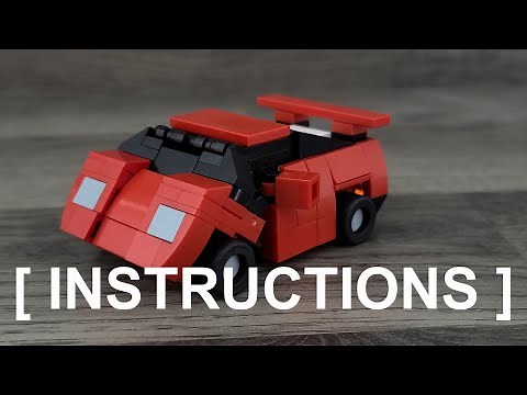 How to build Lego transformers Sideswipe