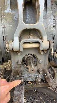 Massey Ferguson 240 PTO bearing shaft removal and seal replacement