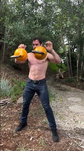 Double KB Juggling Master This Kettlebell Trick for Explosive Power -davidanthology #aesthetic