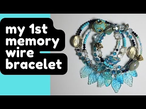 ⭐️5 Tips For Making a Memory Wire Bracelet⭐️beaded bracelet tutorial