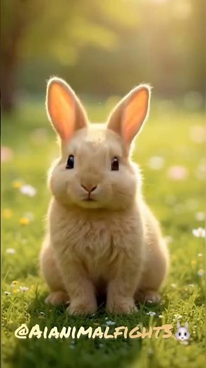 Cute Rabbit Sounds🐰🐾 Rabbit Ai Video || Ai Shorts #rabbit #sound #cuterabbit #aivideo #shorts #ai