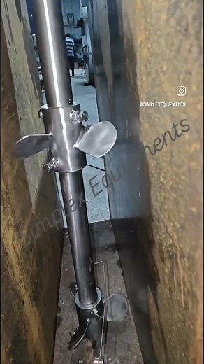 Agitator setup CIP Tank