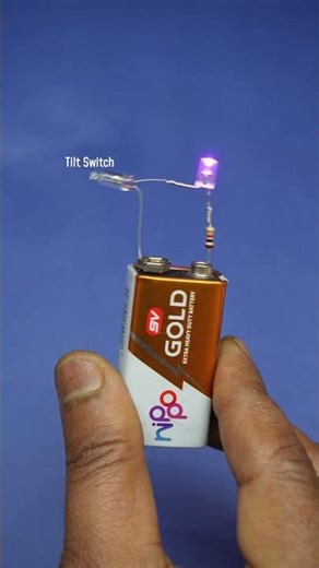 Tilt Switch experiment #experiment #scienceproject
