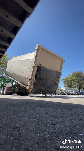 Inside a Garbage Truck Compactor: A Messy Job Revealed