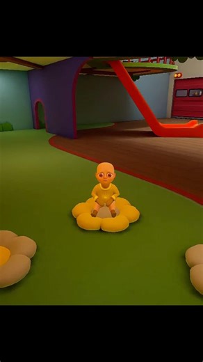 BIG HEAD Baby In Yellow😱 #horror#shorts#trending