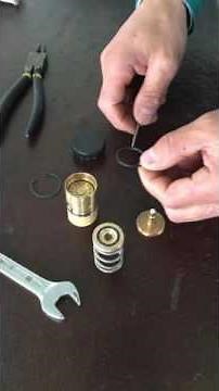 Cleaning an Oxygen Regulator Piston O ring