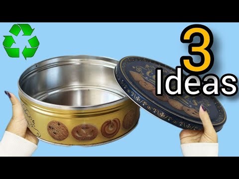 DON'T Throwing away Empty Cans! 3 Brilliant Ideas from Tin Cans - Recycle. #diy #recycleandcreate