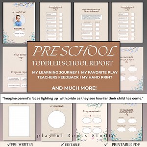 Preschool Toddler Progress Report | Learning Checklist | Monthly Progress | Learning Journal | Early Years Milestone Sheet | Daycare Report - Etsy Canada