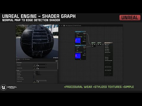 Unreal Engine 5 - Edge Detection Shader