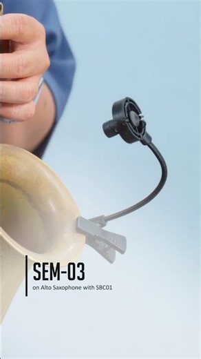 How to Mic a Alto Saxophone with SEM-03 | Sound Sample