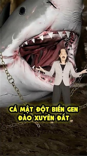 Genetically Mutated Shark Can Burrow Through the Ground ☠️