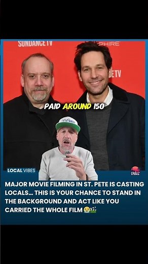 Now’s your chance….. Paul Rudd and Paul Giamatti are starring in a new film called The Statement…