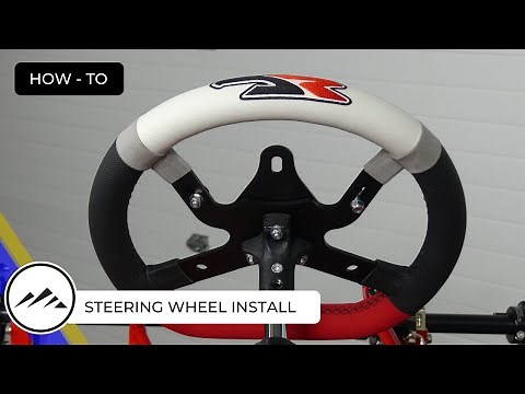 Installing The Steering Wheel on a Kart | Kart Build!