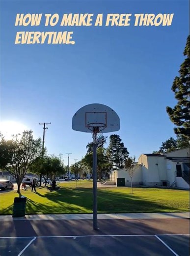 How to make a free throw everytime.