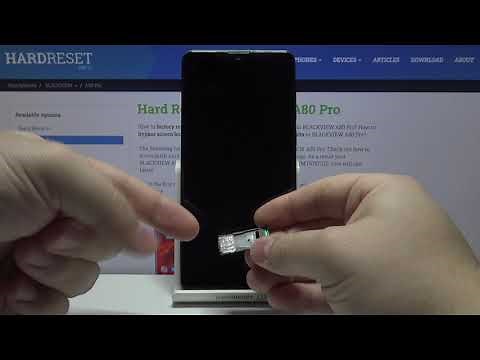 How to Insert SIM Card in BLACKVIEW A80 Pro – Activate Network Connection