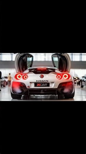 Nissan GT-R “Godzilla” — Pure Supercar Power in White