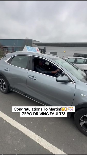 Congratulations Martin on Passing Your Driving Test!