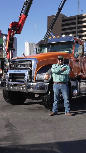 Mack Trucks on Instagram: "ICYMI, check out the virtual walk-around of Juan Ibarra’s new Mack Granite chassis and Palfinger Pal Pro 86 co-hosted by Mack Trucks and @palfingerna at @conexpoconagg. Witness the power and innovation of #MackGranite, designed to take on the toughest jobs  See the full event video on our YouTube channel. #MackTrucks"