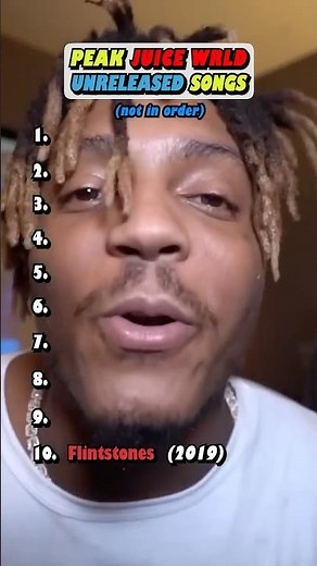 PEAK Juice WRLD UNRELEASED Songs