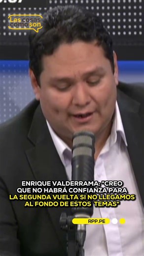 ENRIQUE VALDERRAMA: "DEBERÍA HACERSE UNA AUDITORIA EXTERNA" #shortrpp
