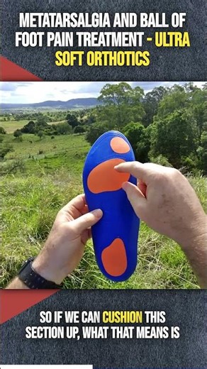 Beat Metatarsalgia Pain: Discover Ultra Soft Orthotics Solutions #FootHealth #Orthotics