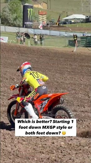 AMA vs MXGP Start Technique - Which is Better? #dirtbike#motocross#racing#fyp#iphone#viral#bike#race