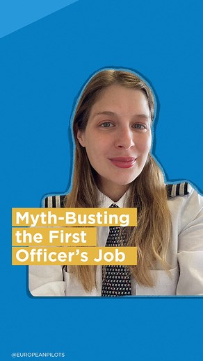 Ever wondered who’s flying the plane? Let’s clear up one big myth: First Officers are real pilots too! ✈️ Ahead of World Pilots’ Day (26 April), meet Maria—she’s 28 and a First Officer for a major European airline. With 7 years of flying under her belt, starting as a flight instructor and moving into charter operations, she’s proof that passion and hard work can take you anywhere. Share to raise awareness about the difference between First Officers and Captains! #WorldPilotsDay #AviationLife #Wo