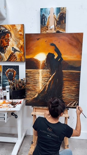 “Upon the Waters” - She surrenders it all with the lifting of her hands, standing upon the waters she is confident in the Lord her God. She is made whole in the Presence of her King. 💛 - “When you go through deep waters, I will be with you. When you go through rivers of difficulty, you will not drown. When you walk through the fire of oppression, you will not be burned up; the flames will not consume you.” -Isaiah 43:2 ………..... #christianwomen #worship #prayers #christian #DailyBibleReading #bi