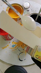 #fblifestyle Cara menyamakan warna sable crea #paint #paintings #white #yellow #red #mixingcolors #matchingcolors | Sugeek