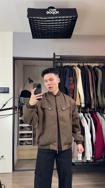 Áo Bomber Nay Full Hàng Nhé #thanhdongian #goclamdep #review #fyp