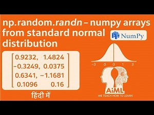 NumPy Lec 32 - Using np.random.randint - numpy arrays from discrete uniform distribution