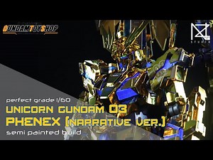 [Semi Painted Build] Perfect Grade [PG] RX-0 Unicorn Gundam 03 PHENEX Narrative Ver.