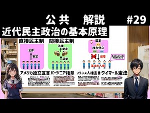 [Commentary] Public 29, Basic principles of modern democratic politics