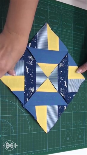 How to Make a Pretty Patchwork Block