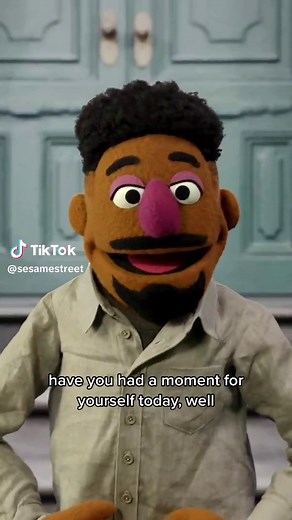 Have you taken a moment today? Stop. Breathe. #SesameStreet #SelfCareCheck #BreatheInBreatheOut #Relax #EmotionalWellbeing