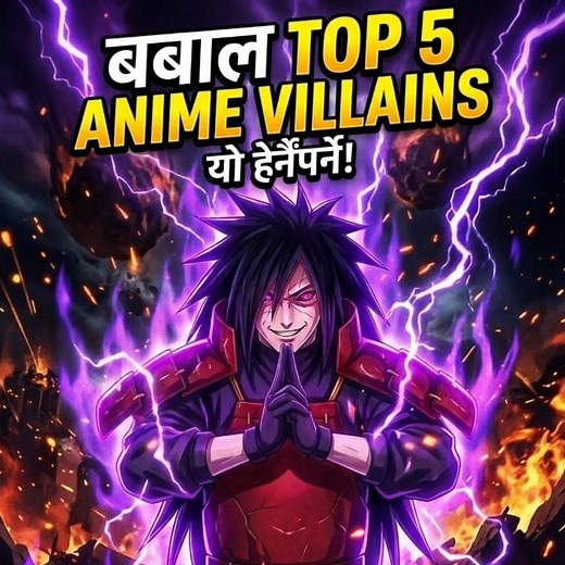 Top 5 Anime Villains ☠️🔥Devils in human form 💀💔Who is the most dangerous? 👇#AnimeVillains #Top5 #AMV