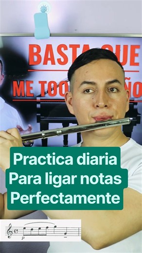 ♥️Ejercicio para Ligar notas para flauta #flauta #flute #aprenderflauta #solfeoflauta #tocarflauta