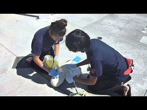 Lifeguarding Drill: 2-Rescuer CPR/AED with BVM Prog(Rescuer returns)