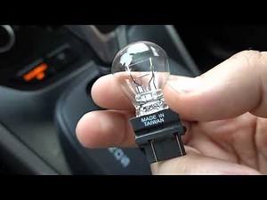 brake lamp bulb fault (fix) - Ford Escape