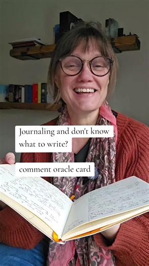 Comment oracle and I will give you a one word journal prompt. Even if you only have one journal and all the interests in the world, you are always going to face days when you just don't know what to write. In this post I want to give you a journal tip to help you with the blank page syndrome. I have one journal and sometimes I don't have a clue where to start so I pull an oracle card and use the word on the card as a reflection point or a creative prompt. It can be really illuminating.