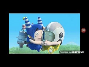 Oddbods Pogo & Bubble Screaming Clip