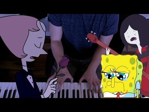 5 Sad Cartoon Songs (That Will Make You Cry) - Piano Medley