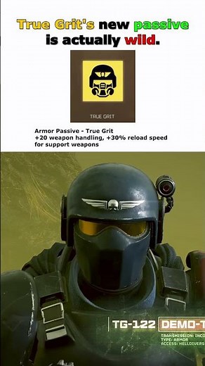 True Grit's new passive is actually wild - Helldivers 2