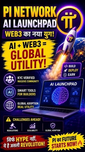 Pi Network AI Launchpad 🚀 Future of Web3 ? #shorts