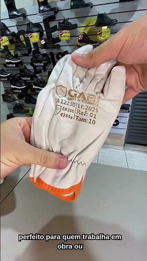Gabi CA 12230 Leather Safety Glove, Americana-SP | Cope EPIs