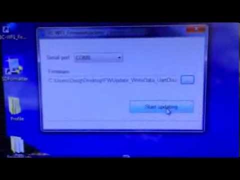 Uniden Bearcat BCD536HP WiFi Dongle firmware update