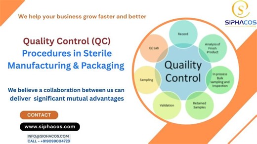 Quality Control in Sterile Manufacturing Packaging | Sanjay Kumar Sinh Ph. D. ✅ posted on the topic | LinkedIn